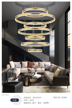 Đèn LED thả trang trí nội thất phòng khách DL 027