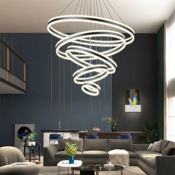 Đèn thả LED thông tầng trang trí nội thất hiện đại DL 029
