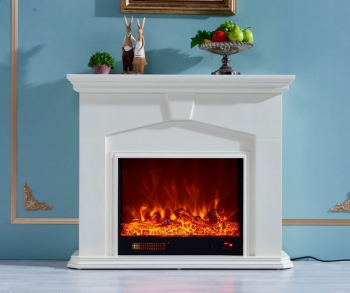 Lò sưởi decor trang trí nội thất phòng khách hiện đại LSHD 010