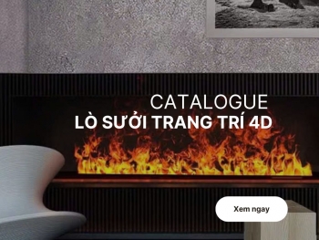Catalogue lò sưởi 4D Model mới nhất 2025